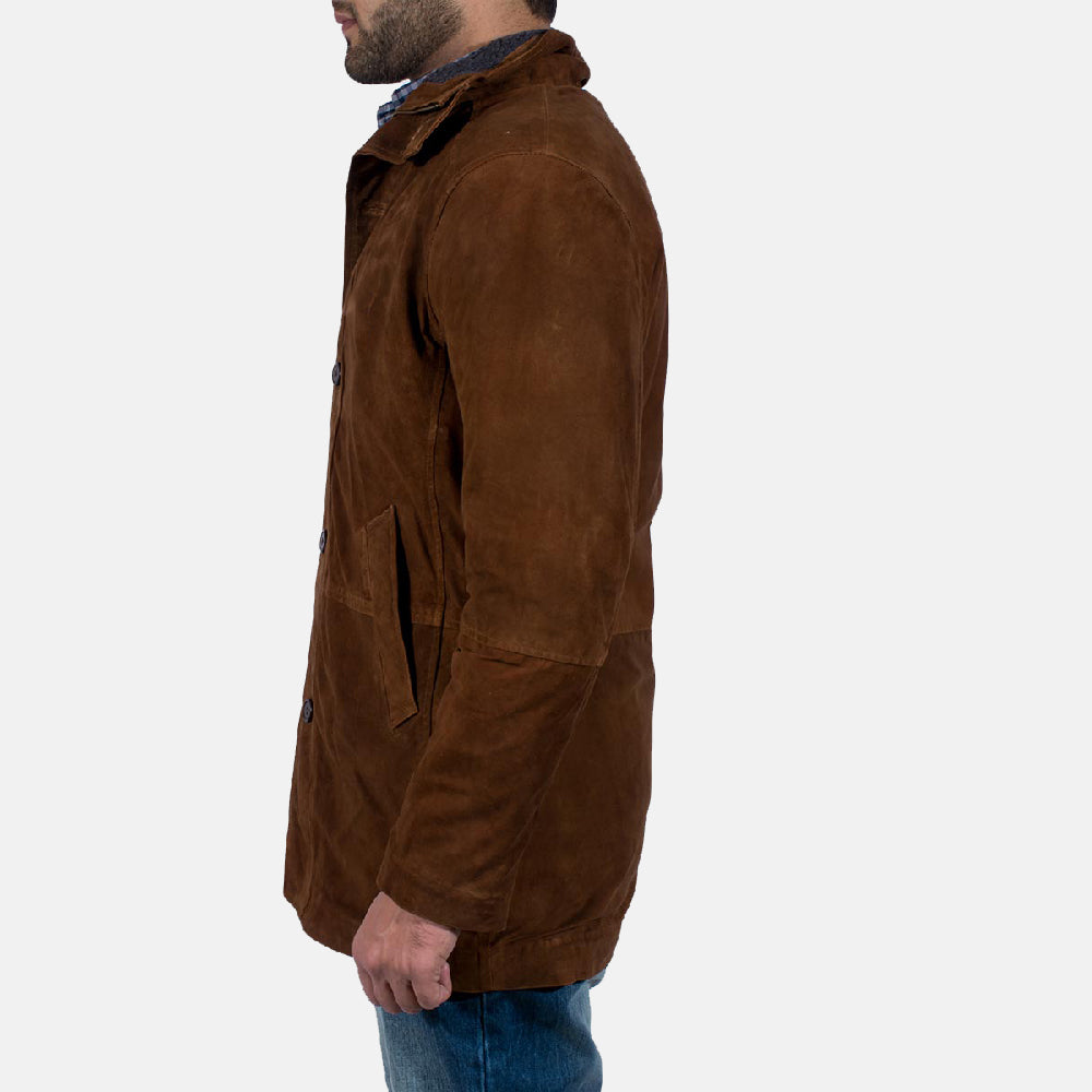 Sheriff Brown Suede Jacket - Image 5